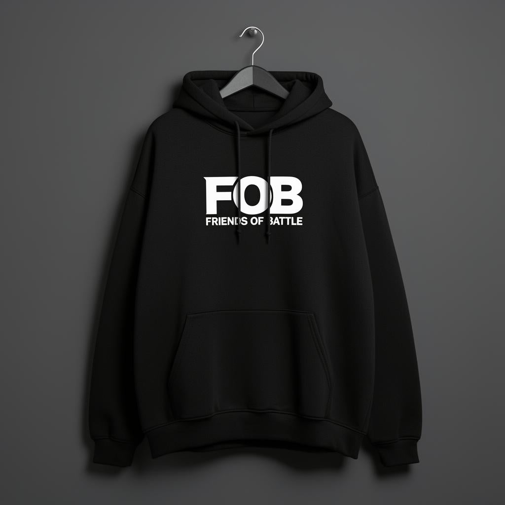 FOB Classic Hoodie - Schwarz